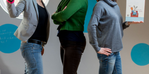Liesbeth Rosendaal, Annemiek de Groot en Juul Lelieveld