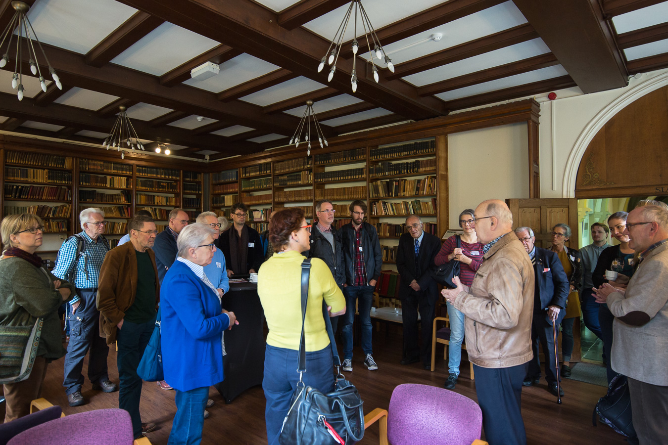 De bibliotheek van het klooster