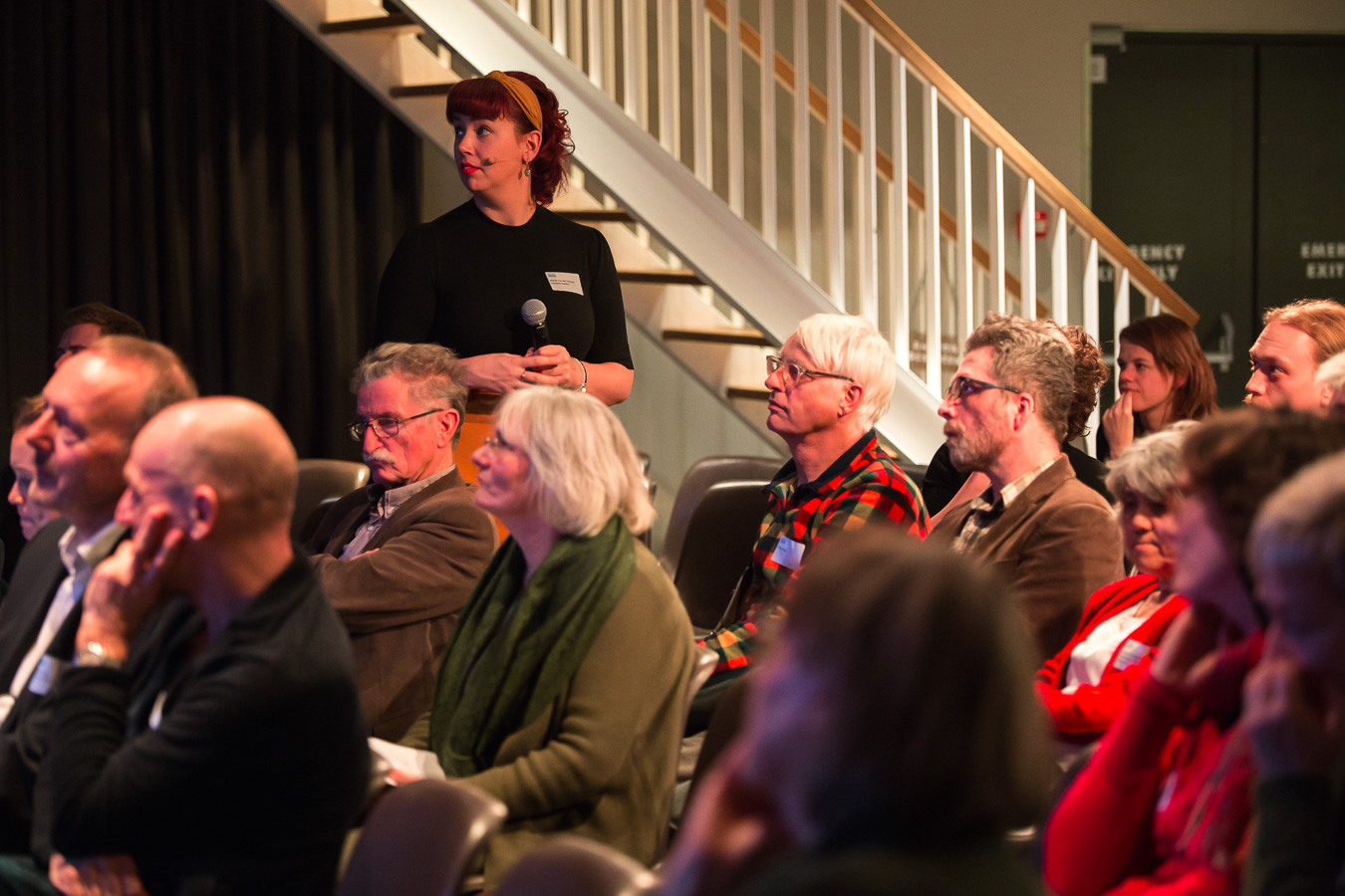 Van der Giessen laat de zaal aan het woord