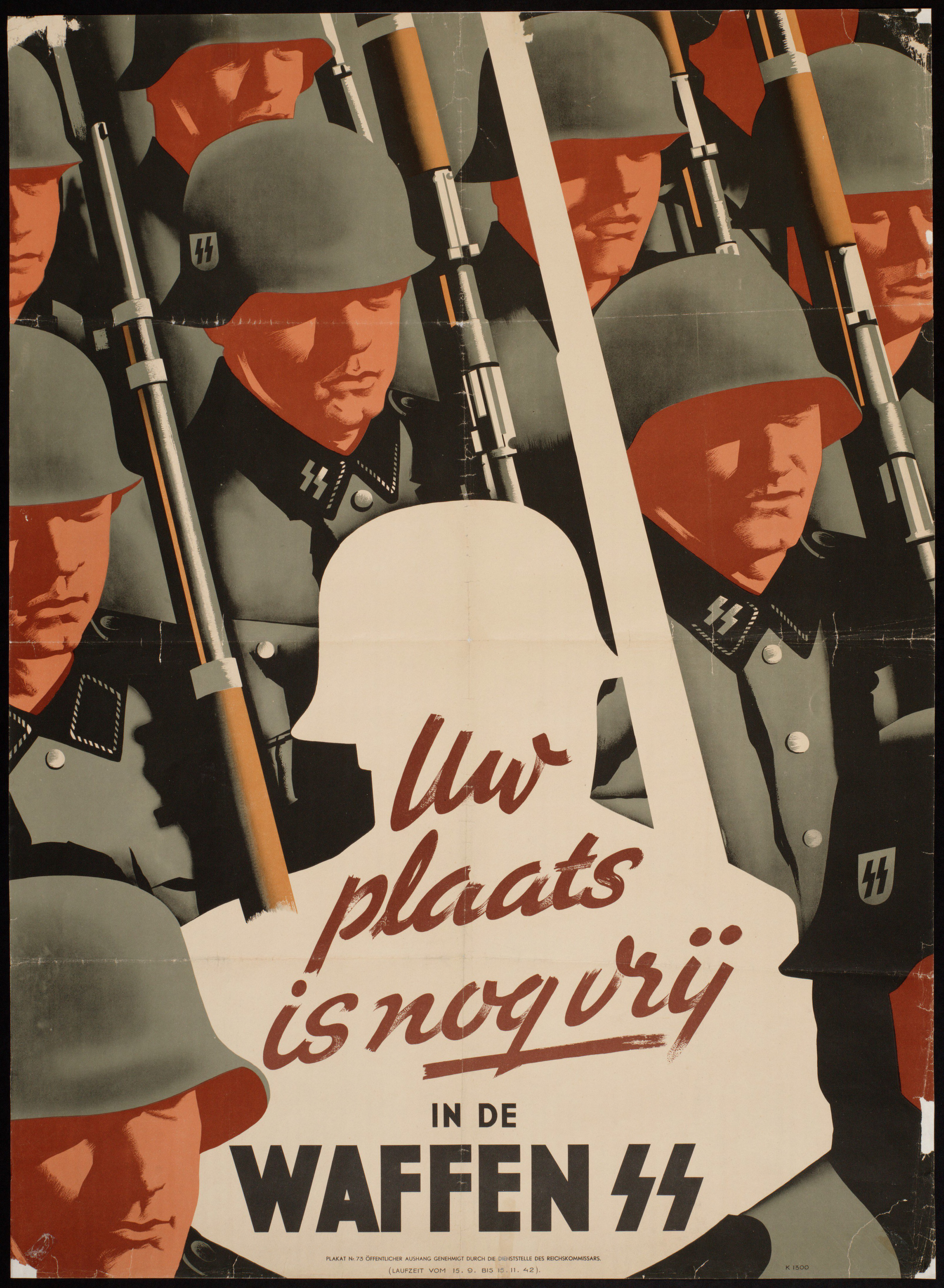 Wervingsposter voor de Waffen-SS