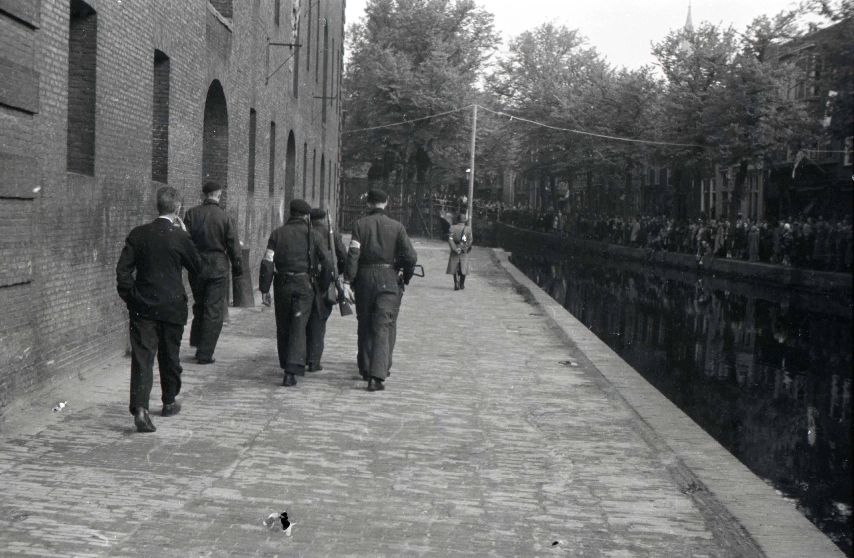 Kamp Korte Geer in Delft. Dit is een van de plekken waar Krekel gevangen zit.