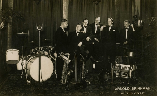 Foto van Arnold Brinkman en zijn orkest