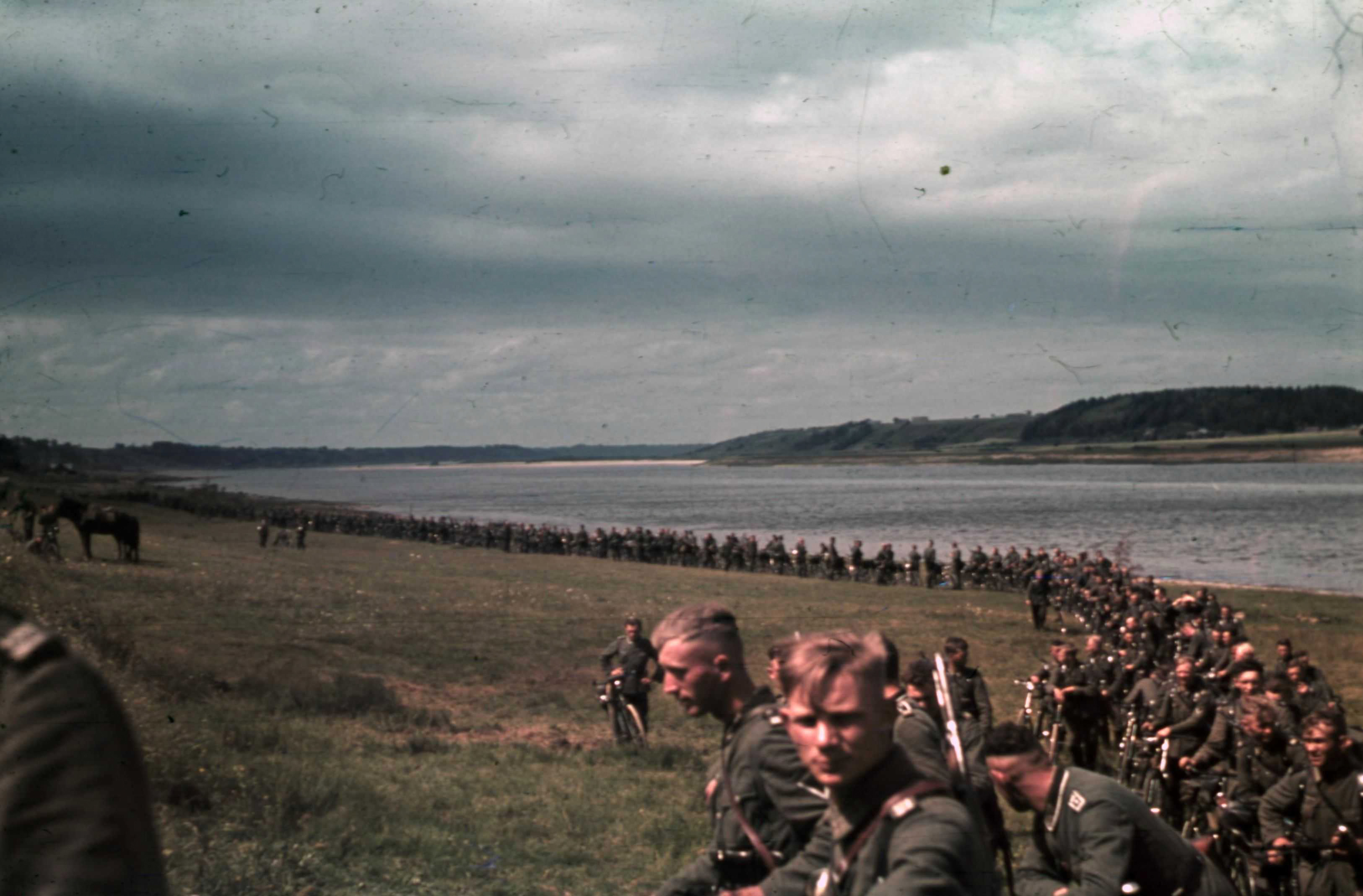 Duitse militairen aan het Oostfront in de zomer van 1941