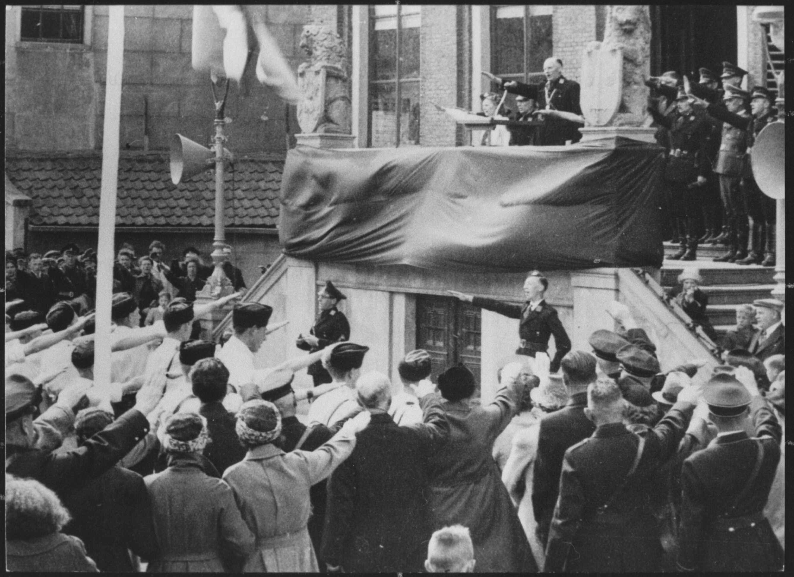 Installatie van burgemeester Jan Boll van Zaltbommel