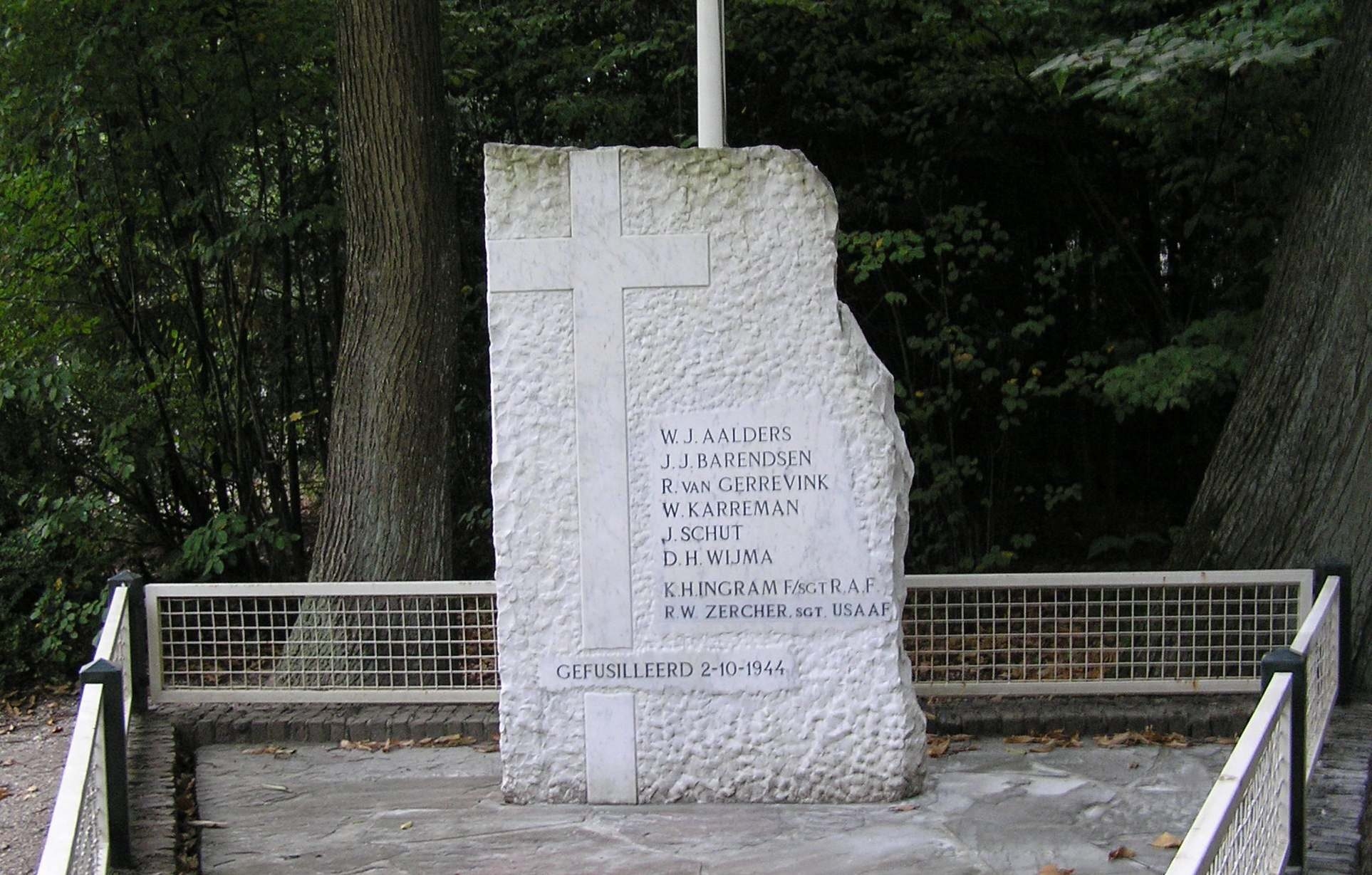 2 oktober monument in Apeldoorn.