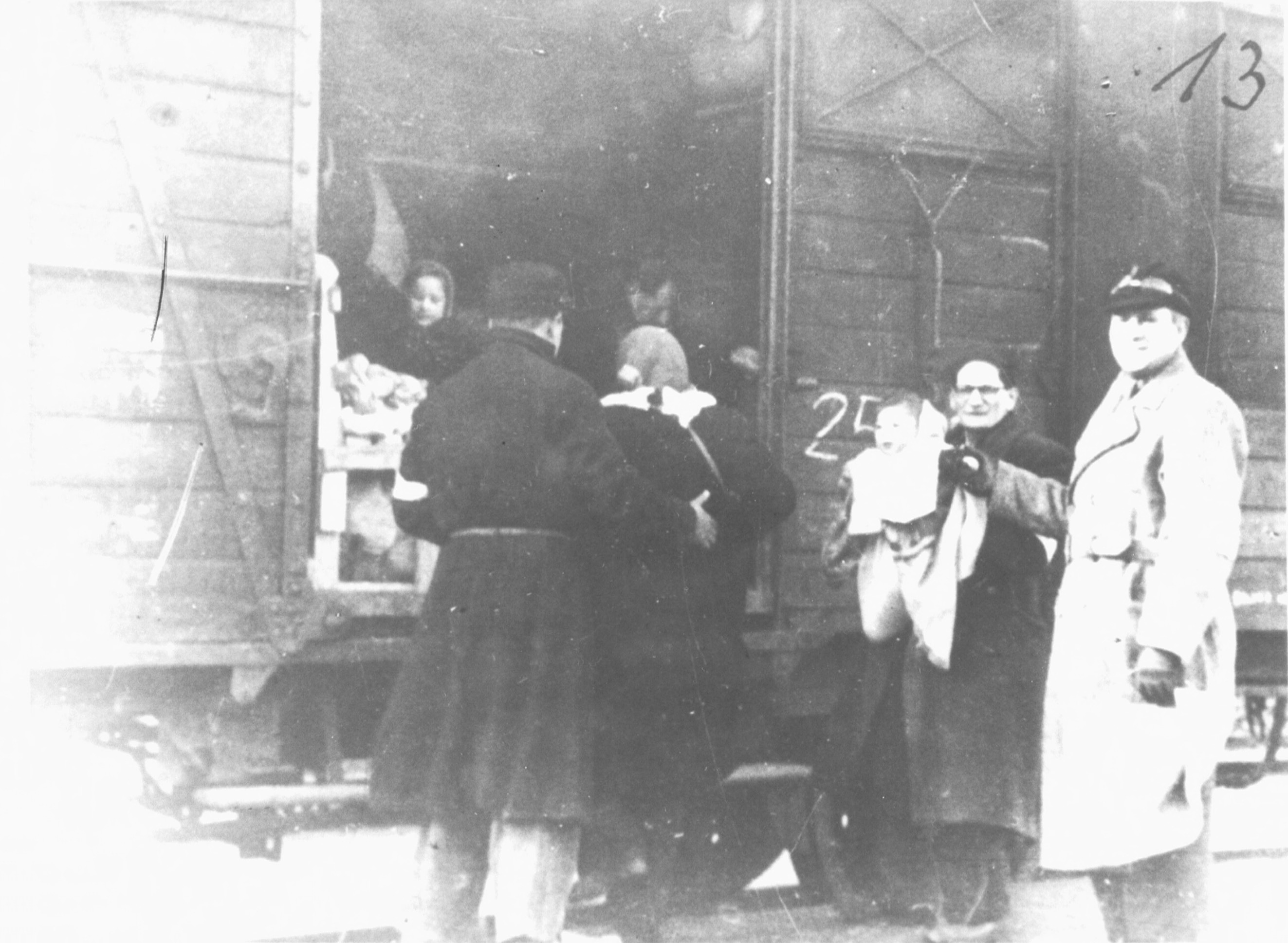 Transport vanuit Westerbork