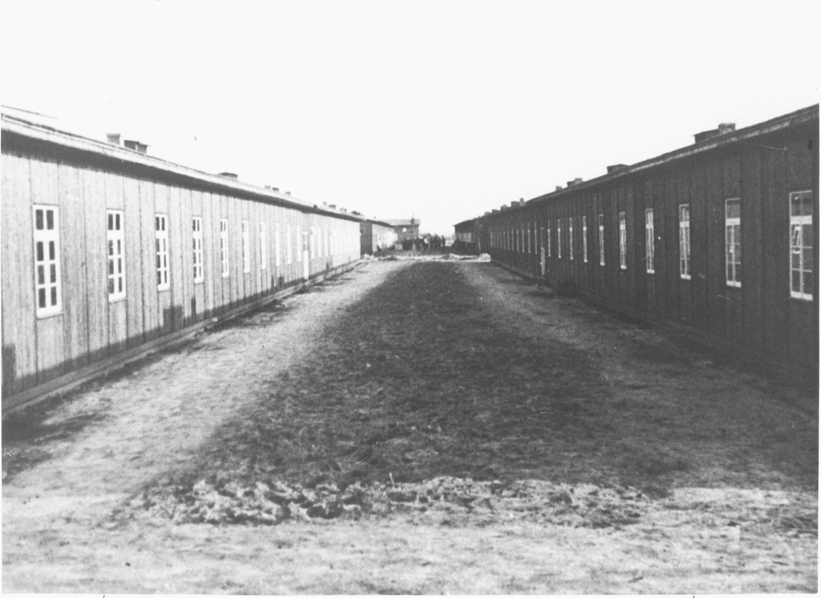 De barakken in Kamp Westerbork.