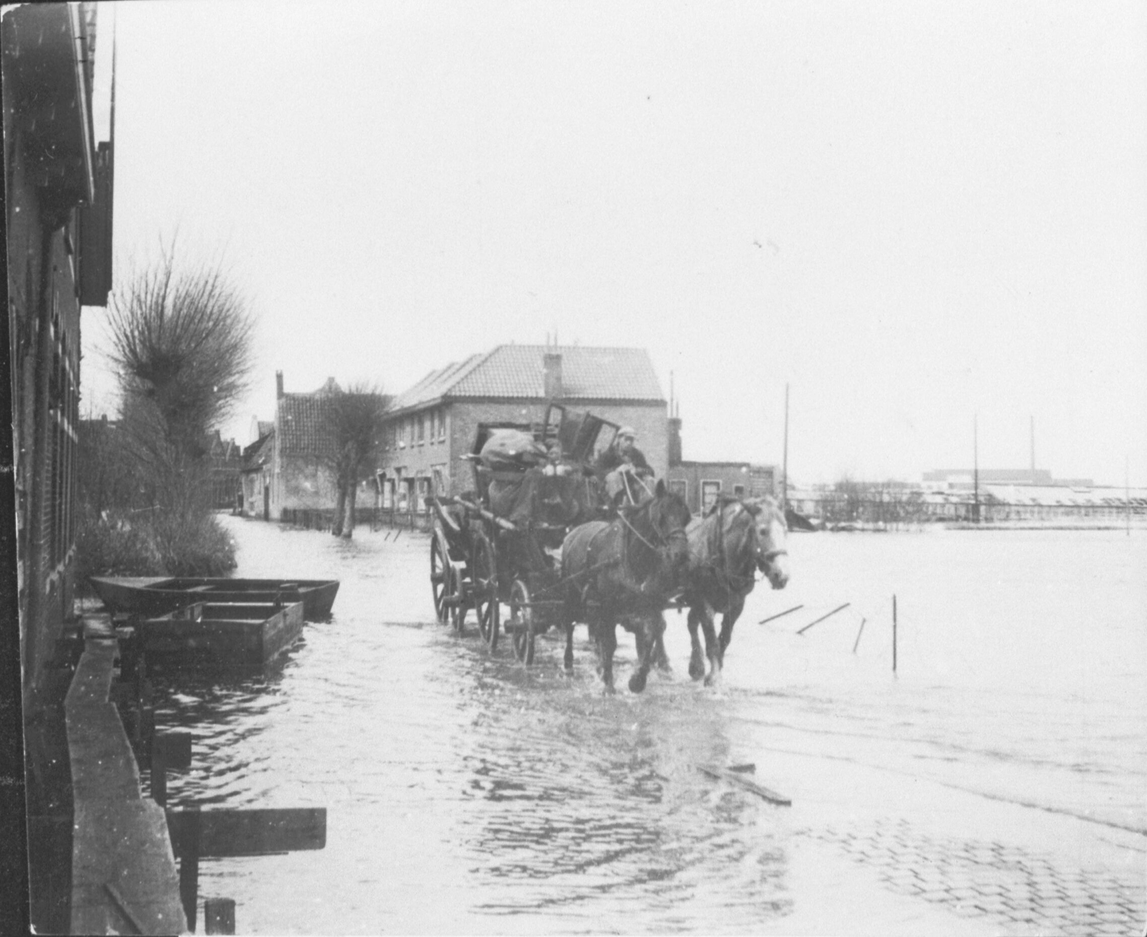 Evacuatie in Middelburg