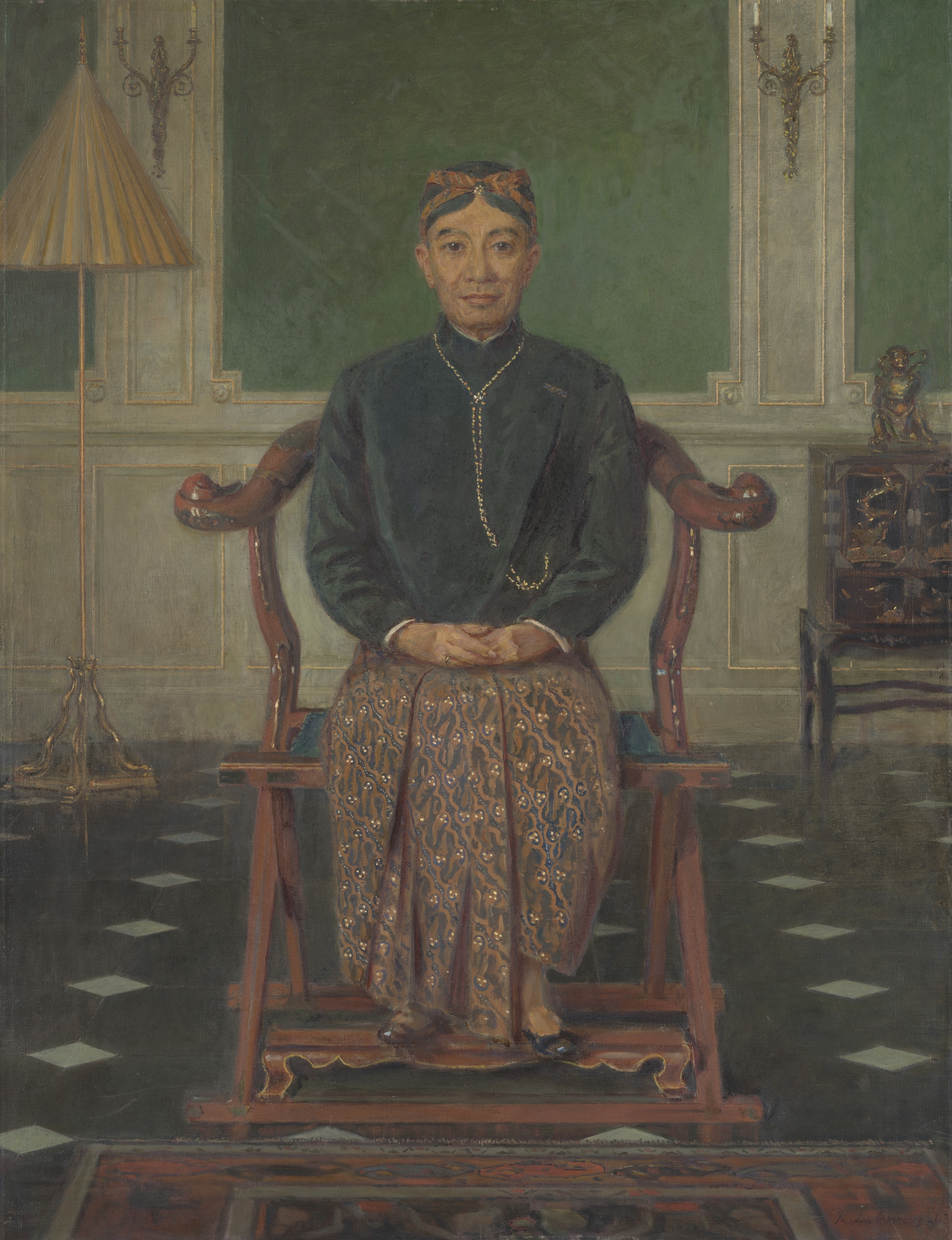 Portret van Pangeran Adipati Ario Soejono.