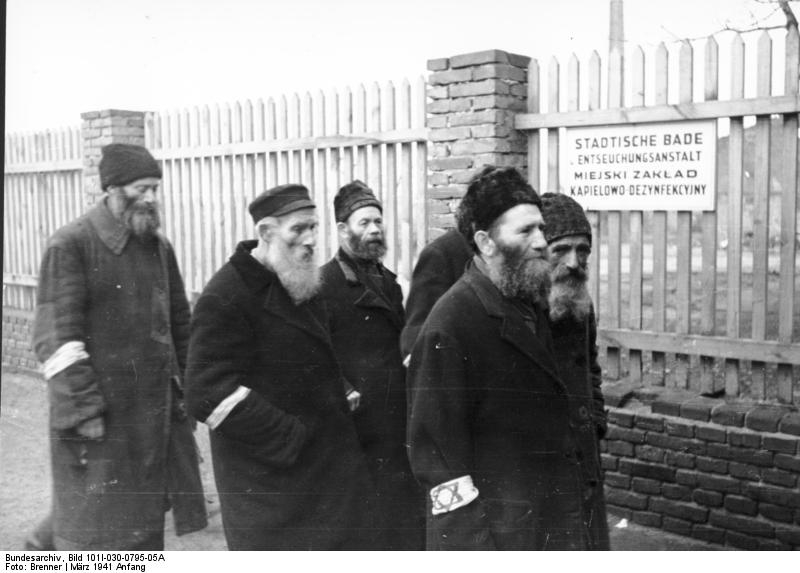 Poolse Joden in het getto van Radom