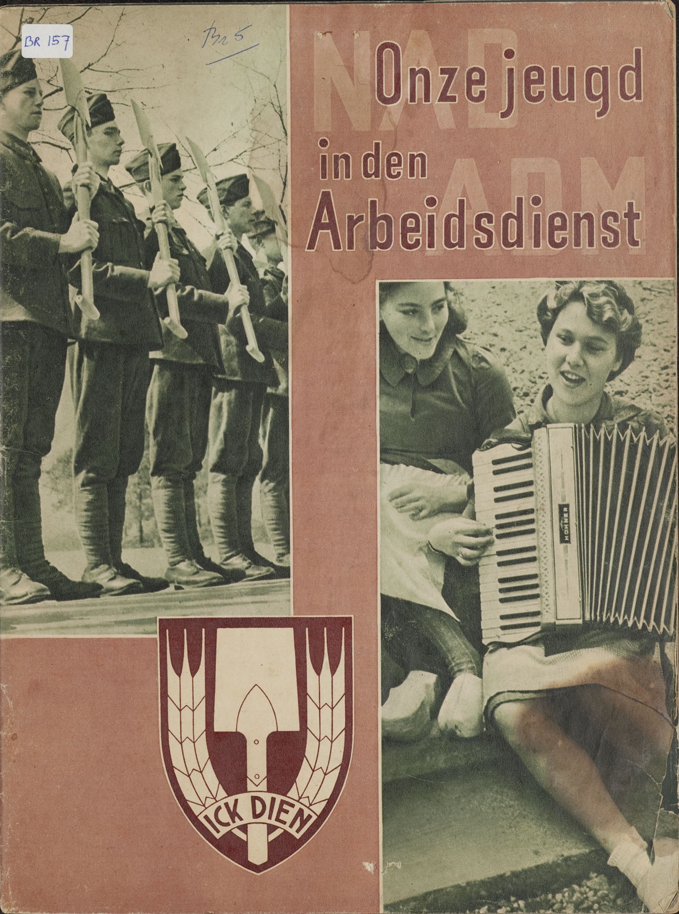 Affiche van de Nederlandsche Arbeidsdienst.