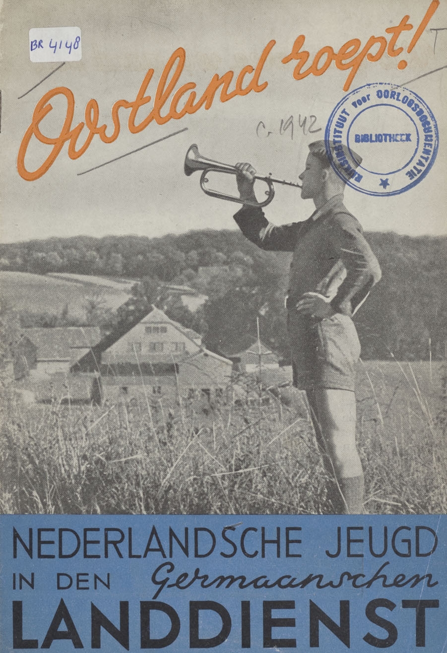 Affiche van de Germaanse Landdienst.