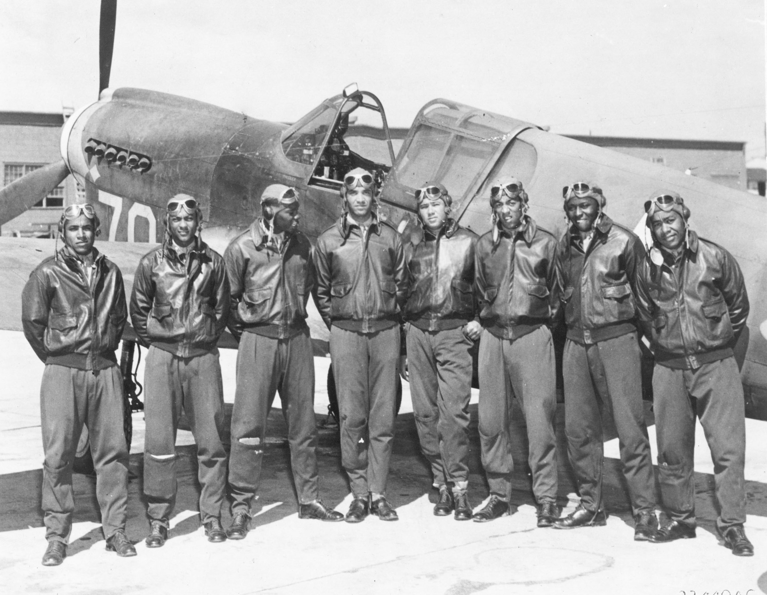 De Tuskegee Airmen. Bron: WikiCommons.