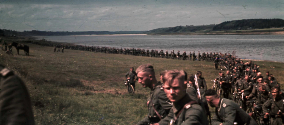 Duitse militairen aan het Oostfront in de zomer van 1941